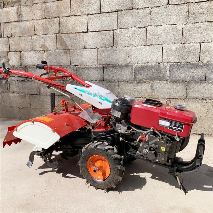 小型旋耕機(jī) 電啟動(dòng)水旱兩用手扶拖拉機(jī) 12馬力耕地機(jī) 農(nóng)興牌