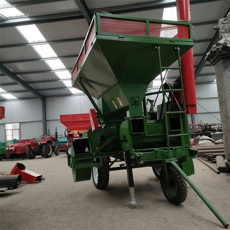 新型糧食打玉米機(jī) 大型自動(dòng)上料玉米脫粒機(jī) 移動(dòng)便捷式打粒機(jī)