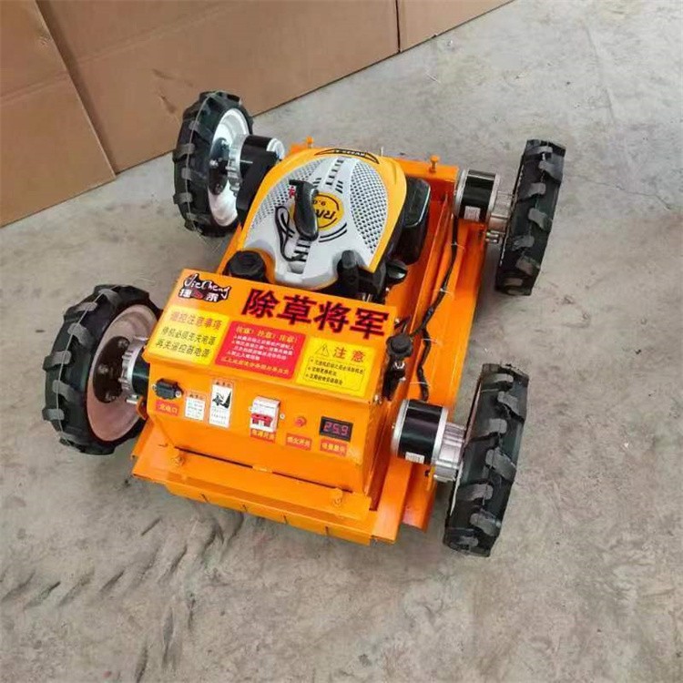 農(nóng)業(yè)割草機(jī) 充電式履帶堤坡園林開荒除草機(jī) 操作簡單