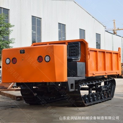 出售自卸式翻斗車 柴油山地運輸車 農(nóng)用搬運履帶運輸車