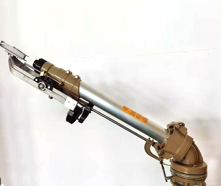 農(nóng)業(yè)灌溉工具80垂直搖臂農(nóng)用大噴槍園林噴灌煤場除塵降塵合金噴頭