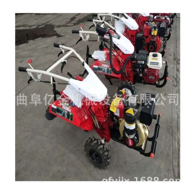 四驅(qū)大馬力微耕機 開溝旋耕除草一體機 柴油動力松土機