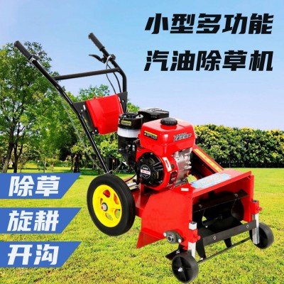 多功能蔬菜大棚松土旋耕機汽油動力農(nóng)用鋤草機果園除草機