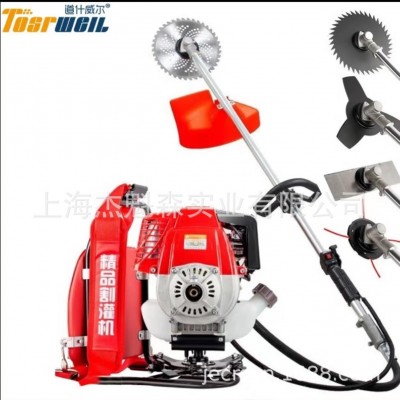 德國(guó)道什威爾 139紅色割草機(jī)四沖程背負(fù)式草坪打草機(jī)家用開荒機(jī)器