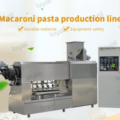 小型通心粉加 工設備出口廠商 生產(chǎn)線 斜切意面設備
