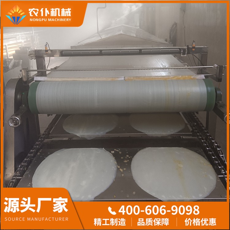 數(shù)控全自動河粉苕皮機供應 仿手工制作 農仆機械生產 簡單方便