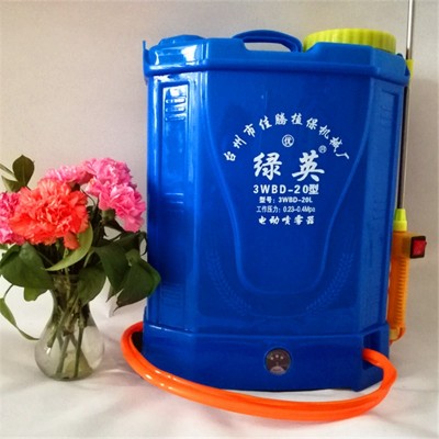 20升8A12V智能電動噴霧器電瓶噴藥泵植保機(jī)械手把雙開關(guān)三開調(diào)速