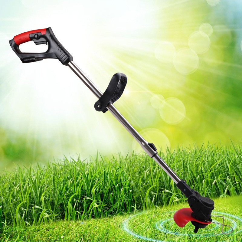 12v 24v 迷你小型便攜式手持家用鋰電割草機(jī)，充電修枝機(jī)
