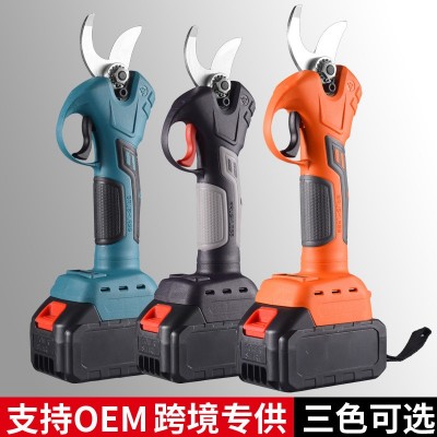 鋰電修枝剪電動(dòng)剪刀果樹修枝剪刀充電式電剪刀強(qiáng)力園林剪 樹電剪