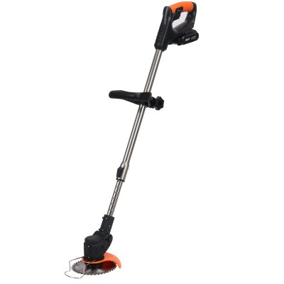 電動手持割草機充電式除草機便攜式鋰電打草機手提小型草坪修剪機