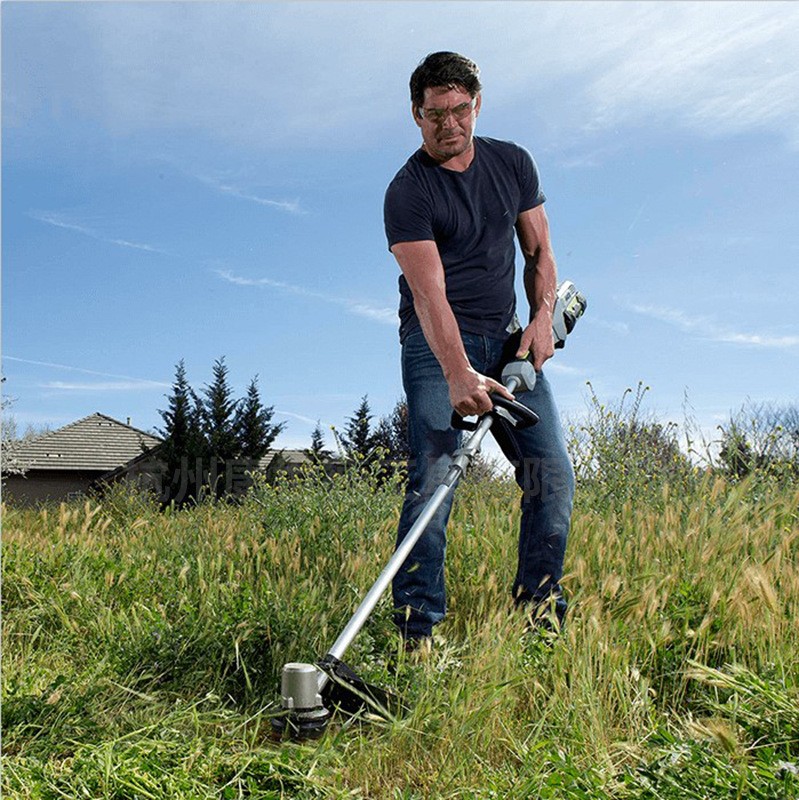 EGO充電式打草機(jī)電動(dòng)割草機(jī)ST1521鋰電無(wú)刷草坪修邊機(jī)ST1502S輕便