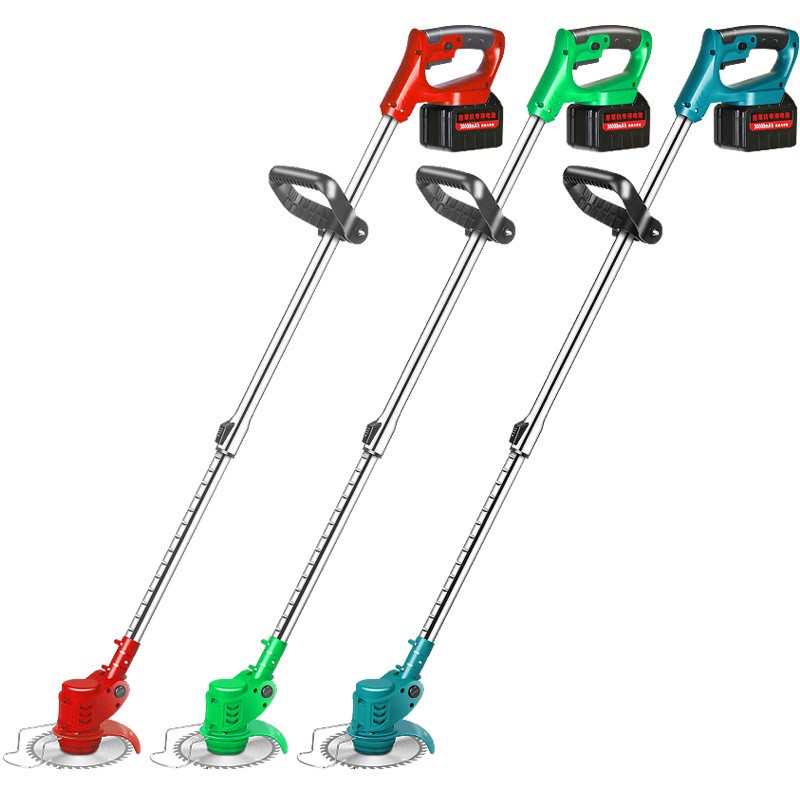 電動(dòng)割草機(jī)小型家用除草機(jī)充電式草坪機(jī)農(nóng)用鋰電多功能打草機(jī)神器