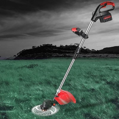 無(wú)刷鋰電割草機(jī)除鋤草機(jī)小型家用手持電動(dòng)打草機(jī)充電式草坪修剪機(jī)
