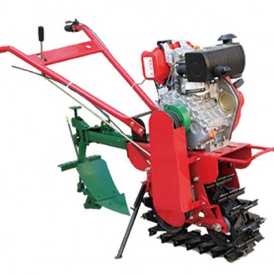 鏈軌式風(fēng)冷柴油機(jī)款手扶微耕機(jī)田園管理機(jī)高效省力經(jīng)濟(jì)