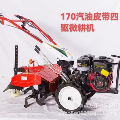 農(nóng)田水田多功能微耕機(jī) 大棚除草旋耕機(jī) 果園汽柴油微耕機(jī)