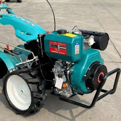 微型多功能耕地機(jī) 果園四驅(qū)后旋微耕機(jī) 大馬力電啟動旋耕田機(jī)