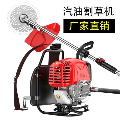 庭森割草機汽油機背負(fù)式小型多功能農(nóng)用打鋤草機家用松土除草神器
