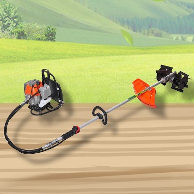 廠家直銷背負(fù)式多功能割草機(jī) 小型鋤草機(jī)開溝機(jī)松土機(jī)家用除草機(jī)