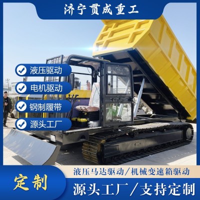 大型履帶運(yùn)輸車(chē) 鋼制履帶液壓驅(qū)動(dòng) 載重10噸 20噸底盤(pán)總成