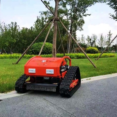 遙控式履帶割草機(jī) 智能無(wú)線操作除草機(jī) 農(nóng)用草場(chǎng)割草機(jī)價(jià)格