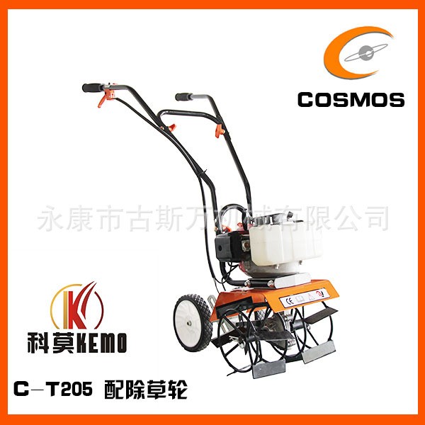供應(yīng)2.2馬力汽油除草機(jī)小型微耕機(jī)農(nóng)用耕地翻土機(jī)配除草輪多功能