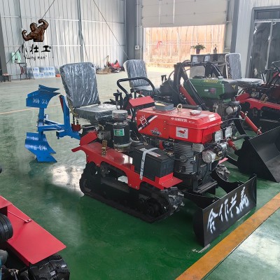 雙缸38馬力柴油開施肥旋耕機(jī) 三鏵犁翻地機(jī)加小麥樓播種機(jī)