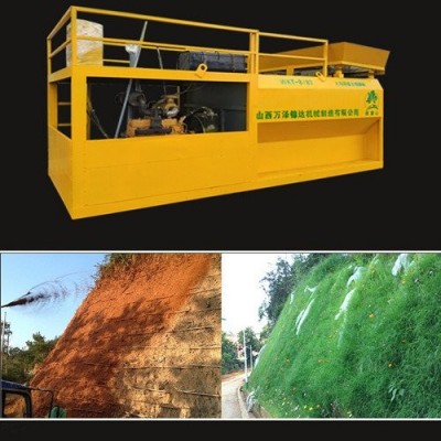 掛網(wǎng)客土噴播機廠家出售租賃