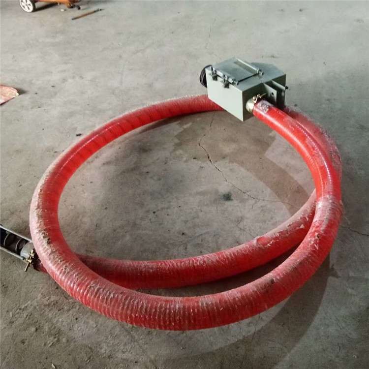 長度定制電動吸糧機 移動黃豆抽糧機 可隨意彎曲軟管酒糟輸送機