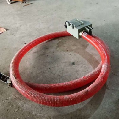 長(zhǎng)度定制電動(dòng)吸糧機(jī) 移動(dòng)黃豆抽糧機(jī) 可隨意彎曲軟管酒糟輸送機(jī)