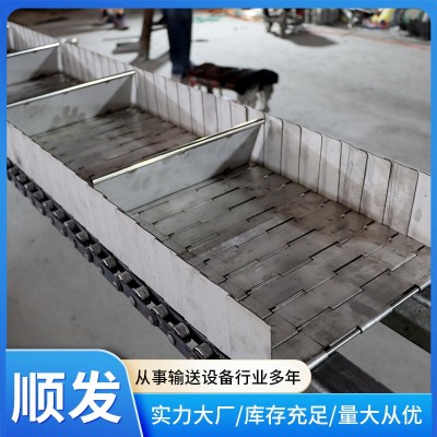 鏈板輸送帶大節(jié)距自動(dòng)化輸送設(shè)備沖孔鏈板加厚排屑機(jī)工業(yè)重型鏈