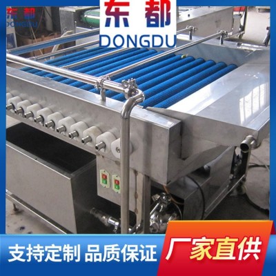 馬鈴薯毛輥清洗去皮機(jī) 土豆清洗流水線 東都機(jī)械