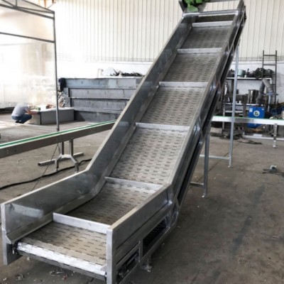 網(wǎng)帶輸送機(jī) 蔬菜烘干冷卻傳送線 食品分揀流水輸送機(jī)爬坡輸送機(jī)