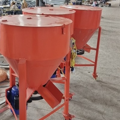 慶收機(jī)械尼龍材質(zhì)飼料攪拌機(jī) 多功能種子包衣機(jī)