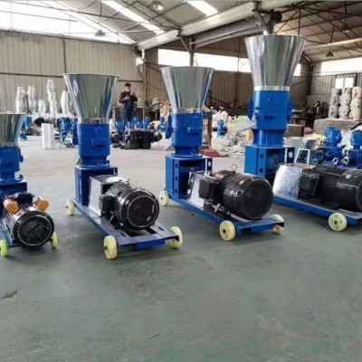 新款畜牧養(yǎng)殖飼料顆粒機(jī) 飼料顆粒生產(chǎn)線 秸稈草粉制 粒家禽 魚蝦