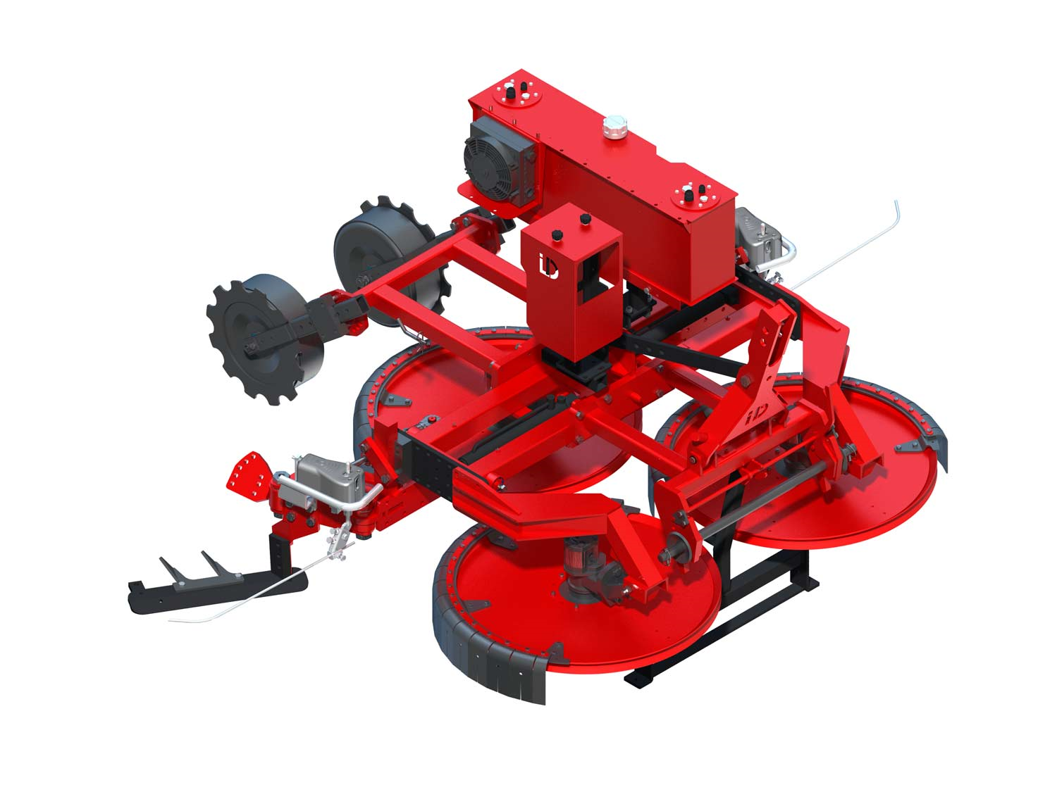 果園行間株間聯(lián)合割草機