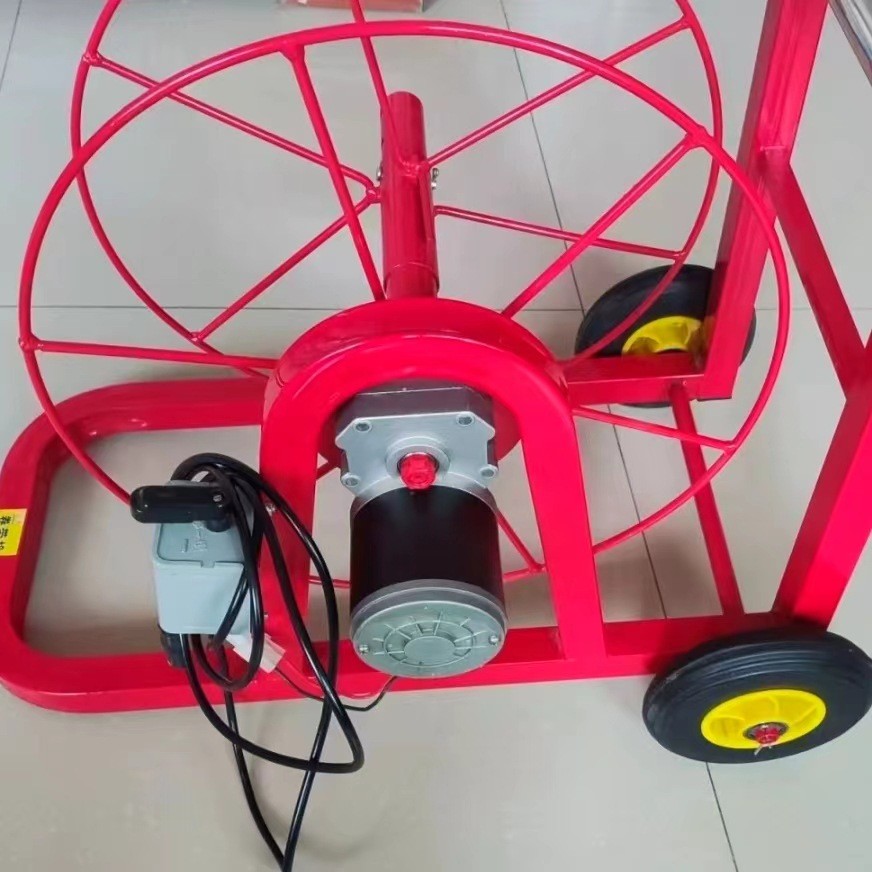 電動(dòng)三輪車自動(dòng)纏管器纏軟袋工具卷水帶神器架子收卷器