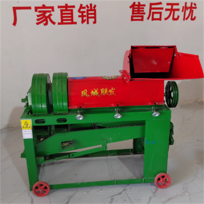 電動玉米脫粒機新款苞米脫粒機大二型雙風(fēng)三層篩網(wǎng)加厚棒子脫粒機