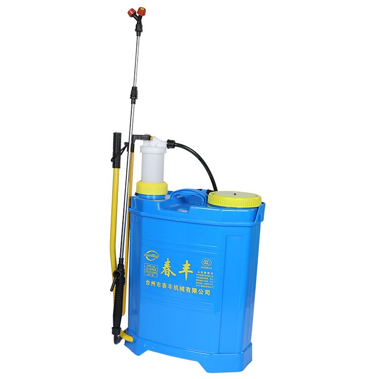 供應(yīng)春豐農(nóng)祥16L單雙管八角手動噴霧器 農(nóng)用果樹背負(fù)式園林噴霧器