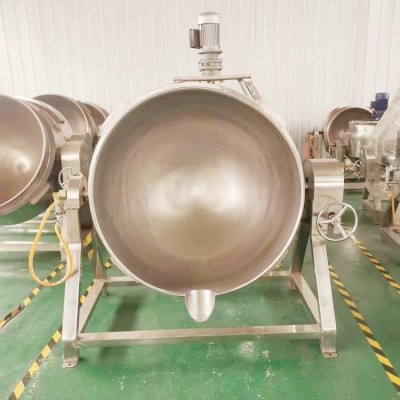 豬頭肉鹵煮鍋 電加熱夾層鍋 600型蒸煮設(shè)備 聚鈺