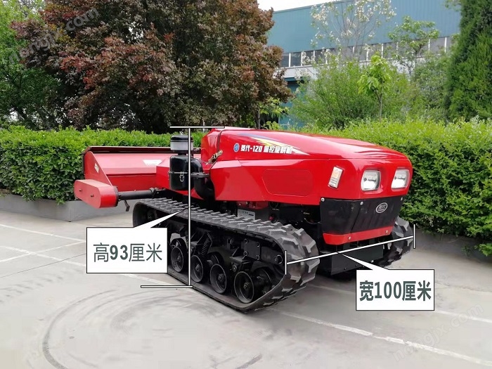 遙控履帶多功能管理機(jī)旋耕機(jī)尺寸圖