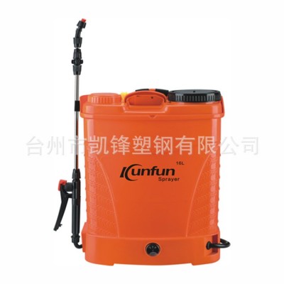 凱鋒16升農(nóng)業(yè)家用背負(fù)式便攜式電瓶電動化學(xué)藥品自動塑料噴霧器