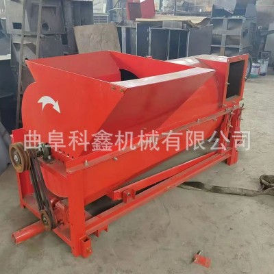 新款花生秧除膜粉碎機(jī)15千瓦電機(jī)帶多功能果子秧篩土去膜機(jī)科鑫