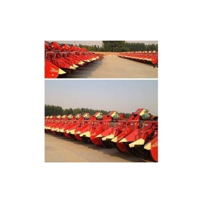 冀新65馬力剝皮(兩行)玉米收割機