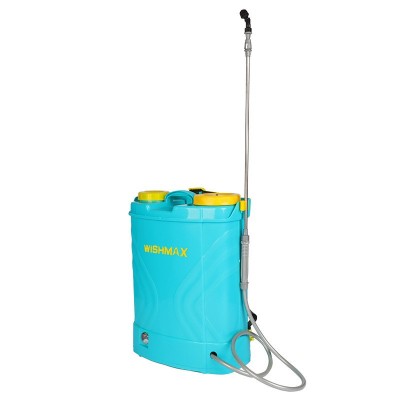 20升天藍(lán)色電動噴霧器 新款PP花園電動打藥機