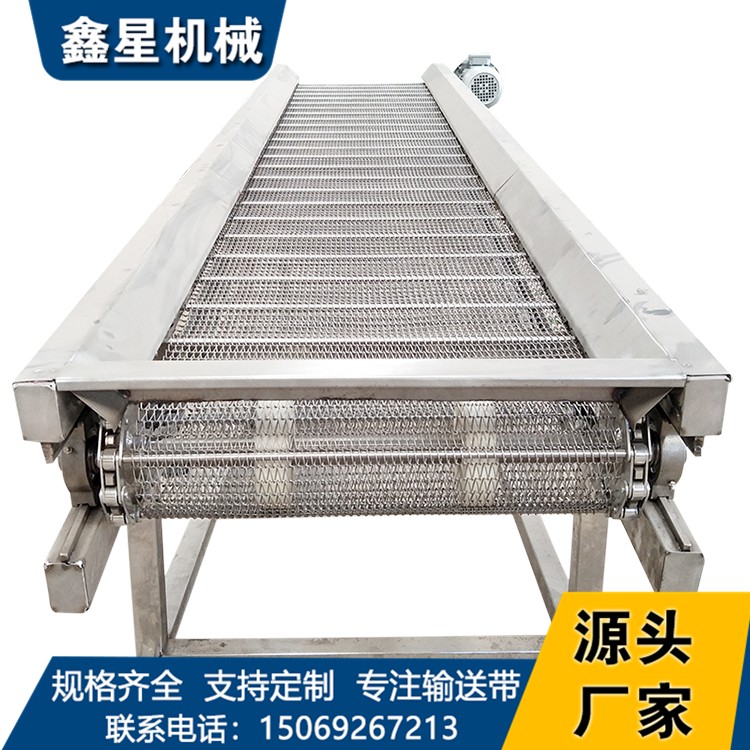 定制工業(yè)自動(dòng)化流水線不銹鋼網(wǎng)鏈輸送機(jī) 耐高溫鏈網(wǎng)輸送設(shè)備