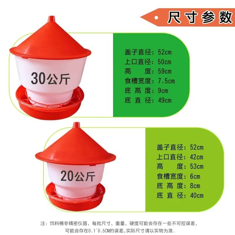 料桶水桶廠家供應(yīng) 雞鴨30公斤養(yǎng)雞用新型防雨料桶養(yǎng)殖設(shè)備