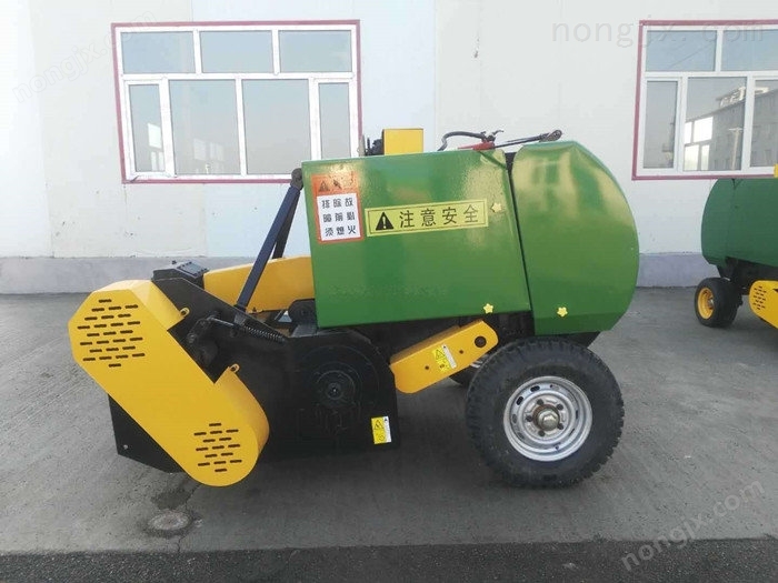 黑龍江福豐9YYG-1800秸稈切割揉碎圓草捆打捆機(jī)