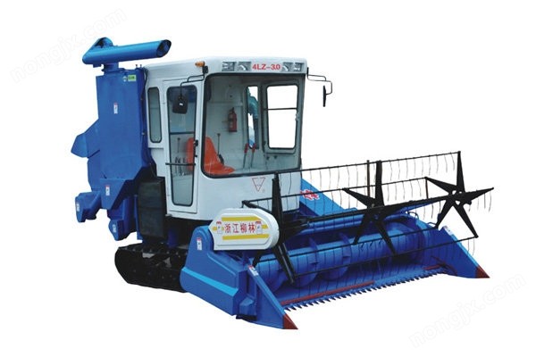 柳林4LZ-3.0自走履帶式谷物聯(lián)合收割機(jī)