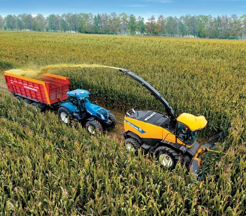 紐荷蘭FR550（G4）自走式青貯收獲機(jī)