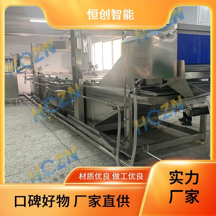 恒創(chuàng)機(jī)械科技 鹵制食品 巴氏殺菌流水線 保溫性能好 節(jié)省蒸汽